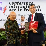 Prof.Dr.Ir.Ambo Tuwo di Konferensi Internasional Bahasa Perancis yang bertajuk 